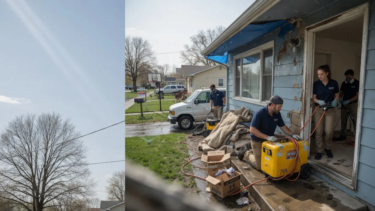 Basement Flood Cleanup in Drake, ND near me